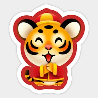 Tiger Cute Sticker